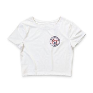 Women’s Poly-Cotton Crop Tee
